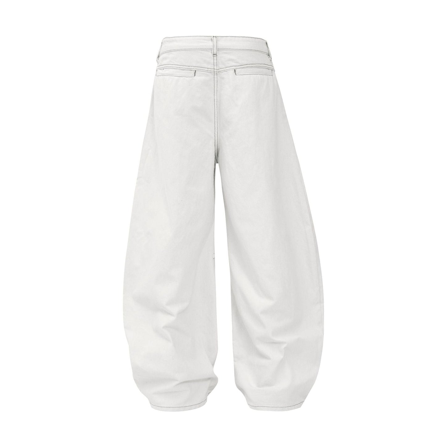 Loose Knife Cut Jeans