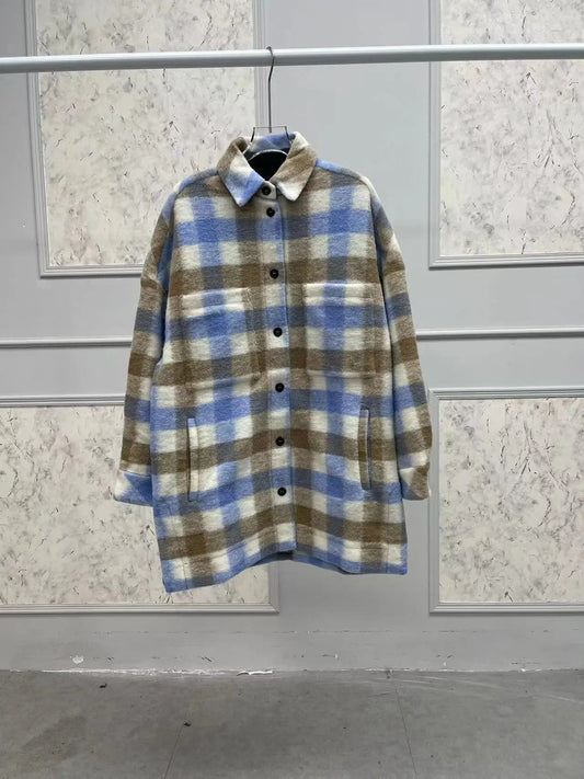 Casual coat woolen coat for women