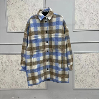 Casual coat woolen coat for women