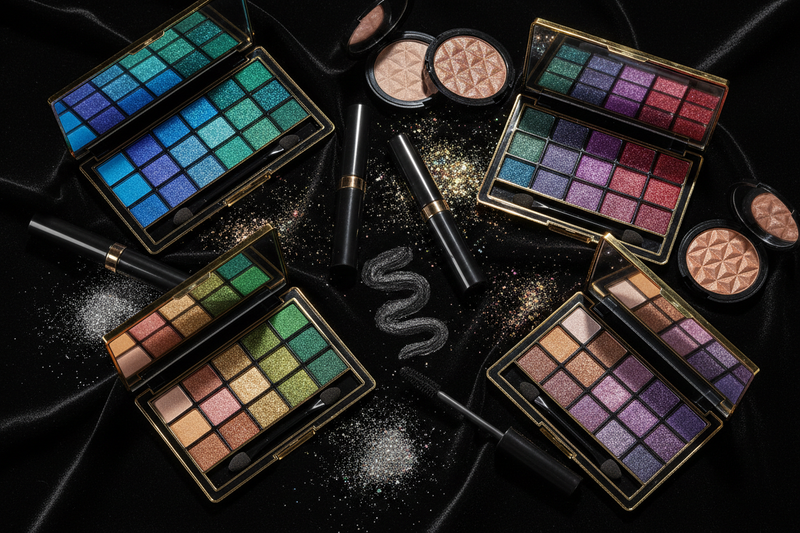 Glamorous Dark Velvet Makeup