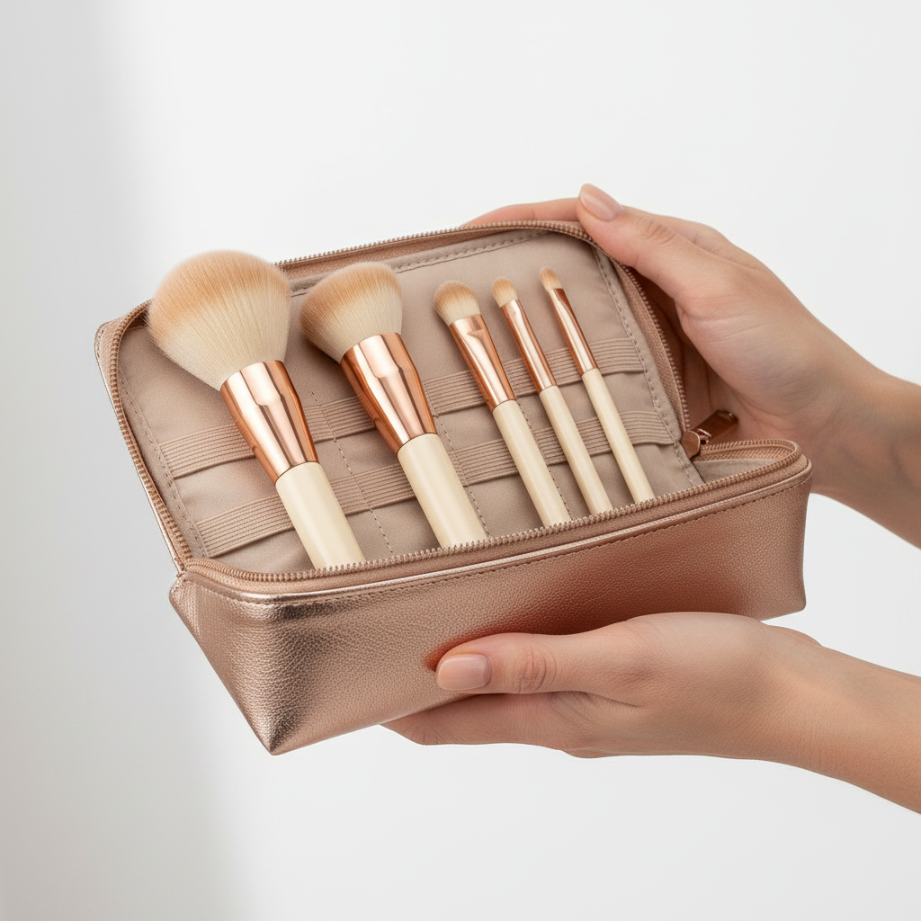 Holding Open Pouch