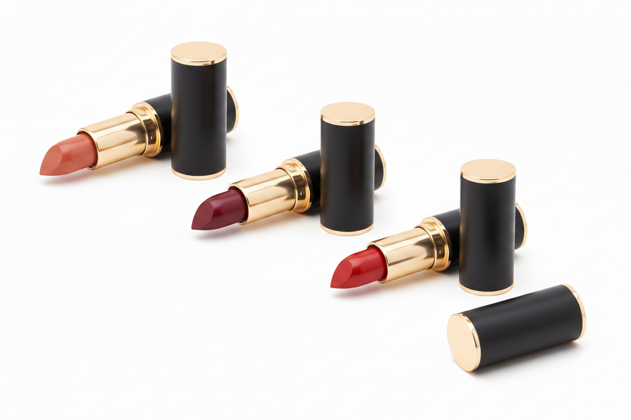 Lipstick Flat Lay Diagonal