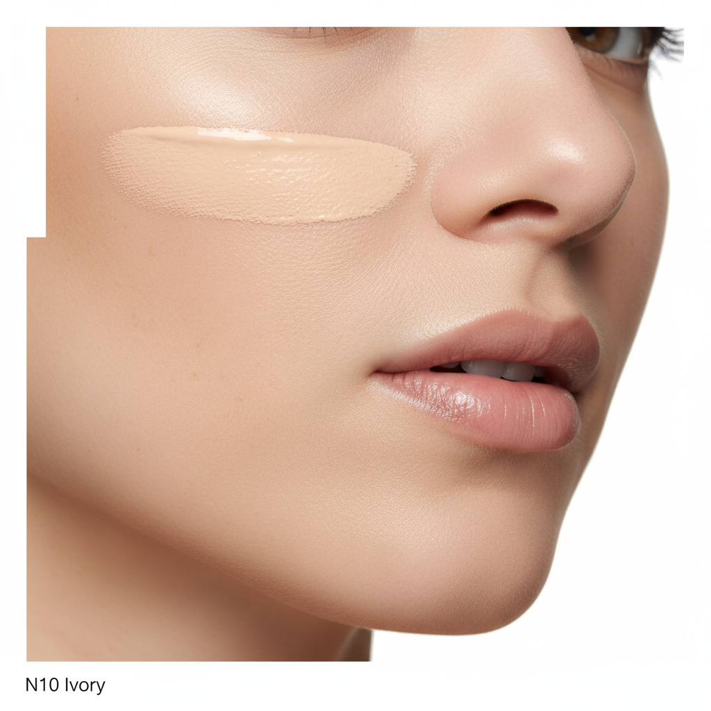 N10 Ivory Cheek Swatch