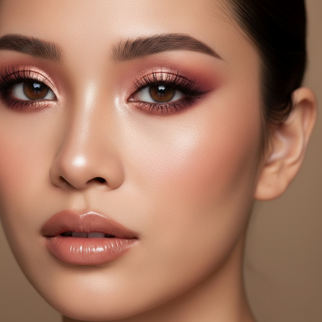 Rose Gold Smoky Eye